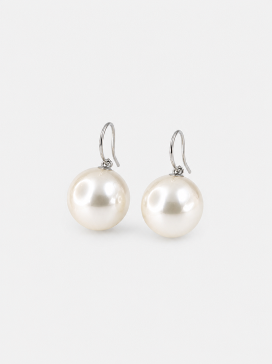 Silver Pearl Drop